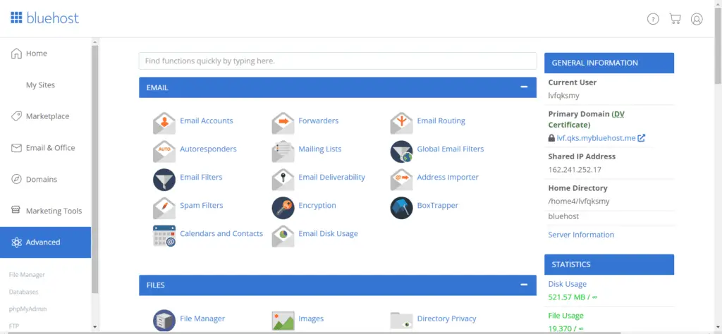 bluehost